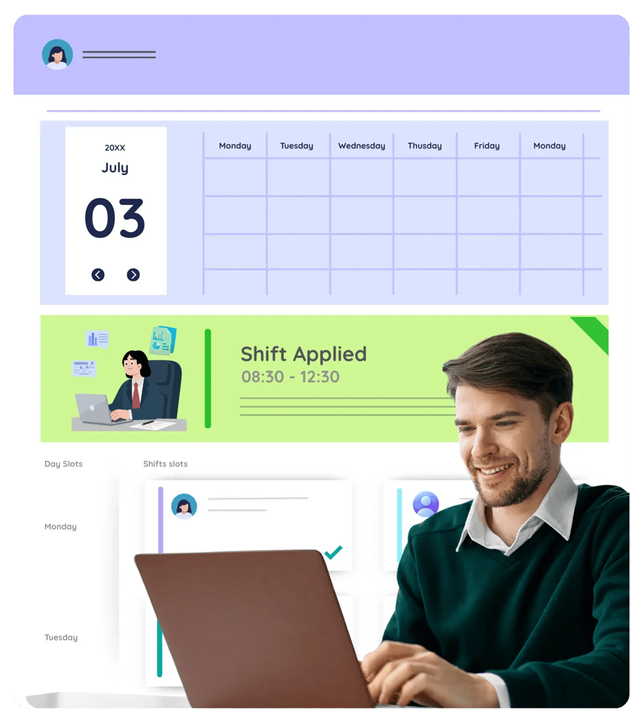 Time & Attendance Section